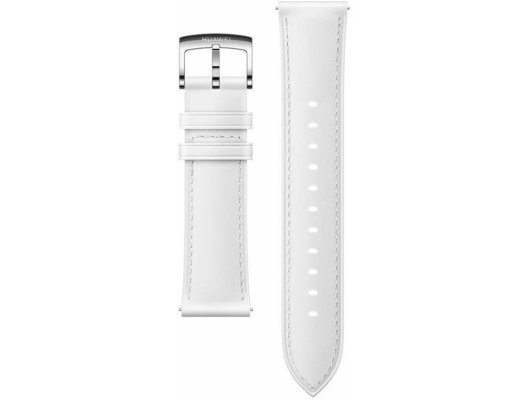 Смарт часы HUAWEI WATCH GT 3 PRO WHITE LEATHER STRAP (FRIGGA-B19V)